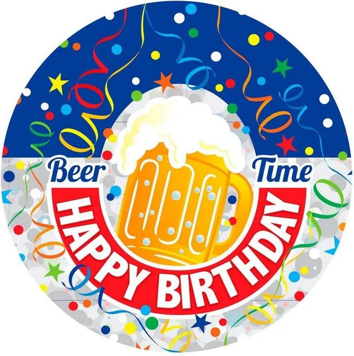 Produktbild Generic Jumbo Abzeichen Happy Birthday