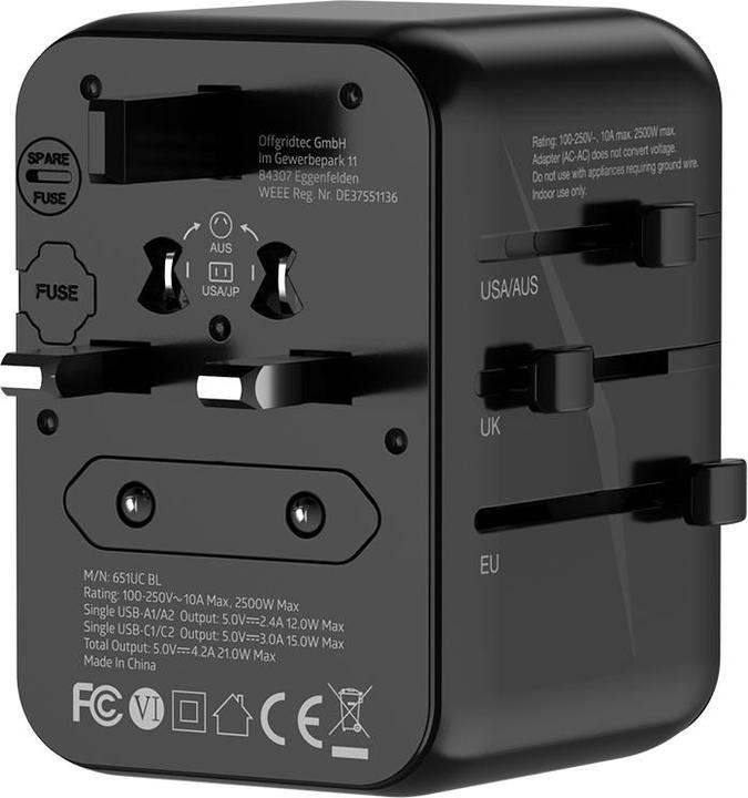 Image du produit Offgridtec Reiseadapter