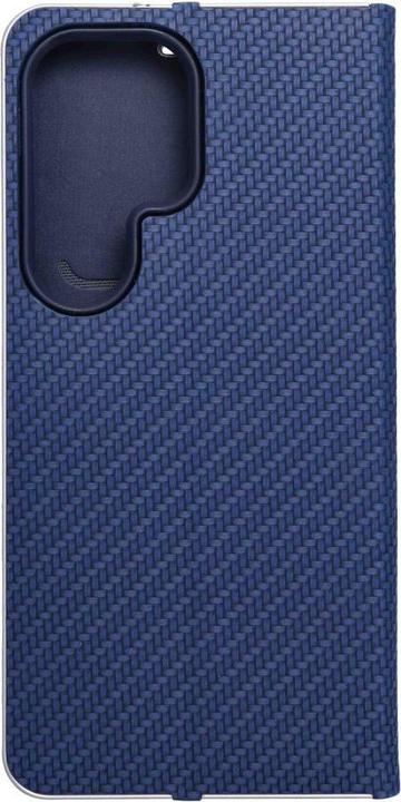 Productafbeelding OEM Book case LUNA Book Carbon for SAMSUNG S25 Ultra blue (Samsung Galaxy S25 Ultra)