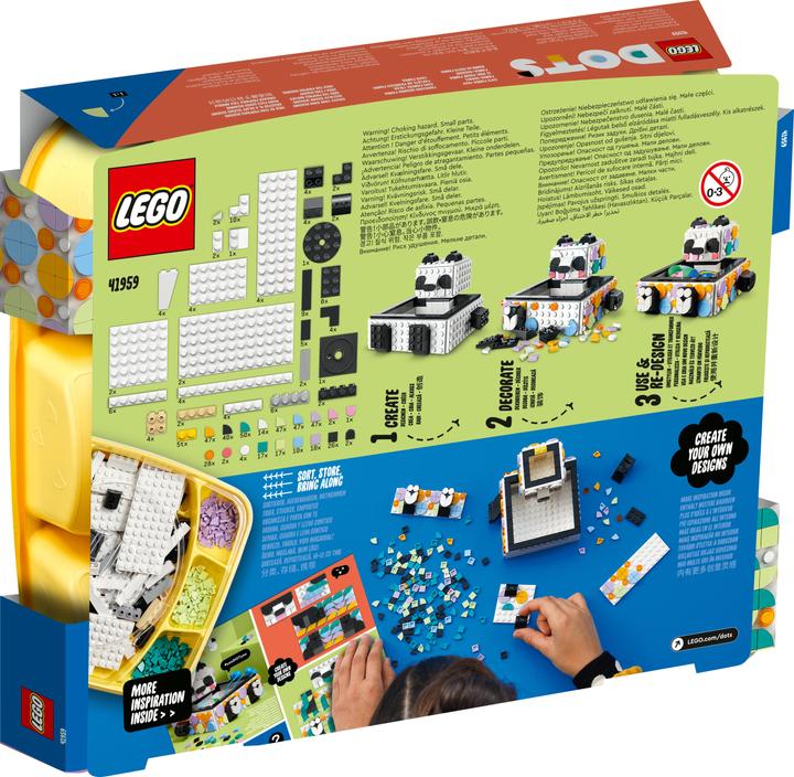 Immagine prodotto LEGO Vassoio portaoggetti Panda (41959, LEGO Dots)