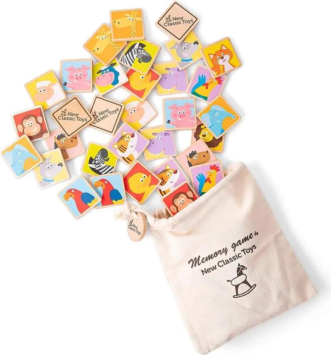 Produktbild New Classic Toys Memory Spiel - Tiere