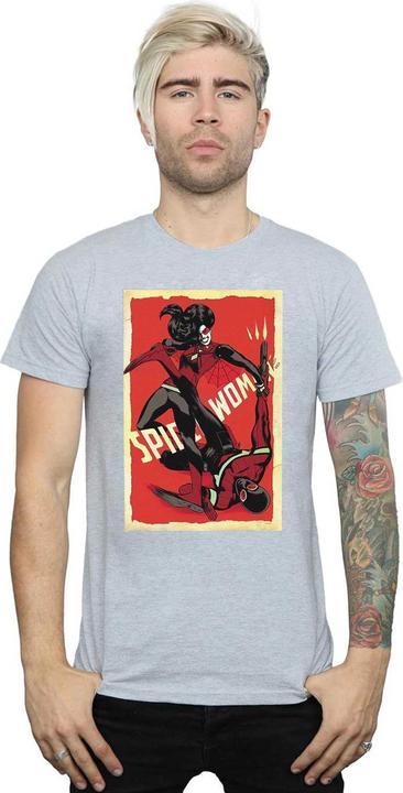Produktbild SpiderWoman Fight TShirt (5XL)