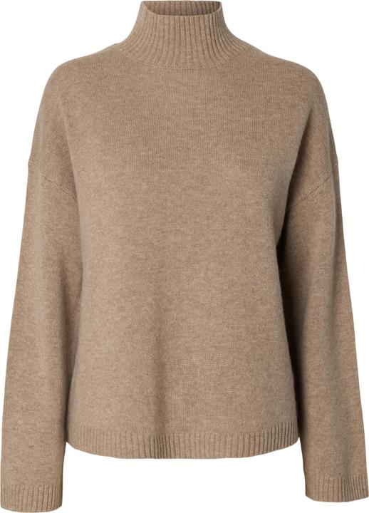 Produktbild Selected Slfcille Ls Knit Lano High Neck Noos (L)