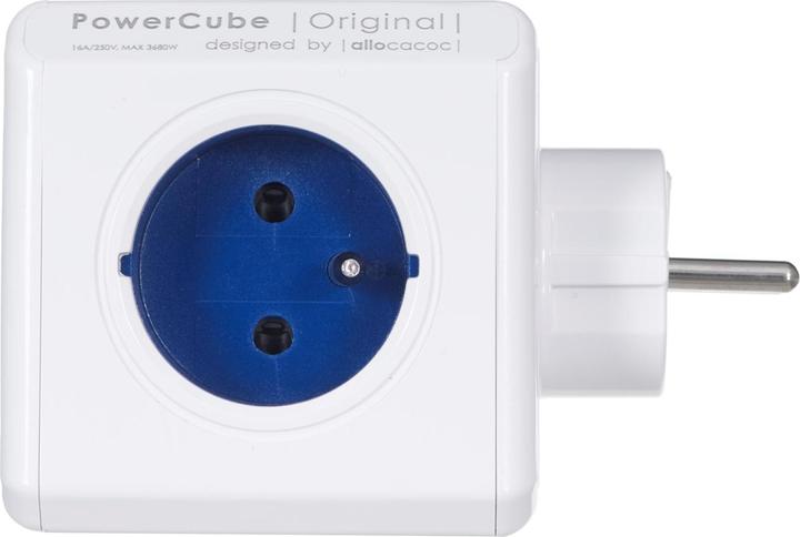 Produktbild Allocacoc PowerCube Original Type E Innenraum Blau Verlängerungskabel (PowerCube BLUE 2100 BL) (5x)