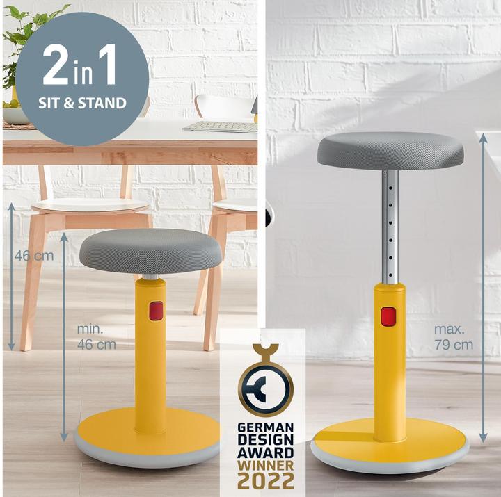 Actual product image Leitz Active Sit Stand Stool Ergo Cosy