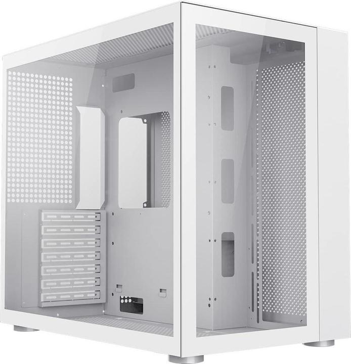 Actual product image GameMax Infinity Gaming Case w/ Glass Side & Front, ATX, Dual Chamber, No Fans inc., Mesh Panels, USB-C, Ful (ATX, mATX, Mini-ITX)