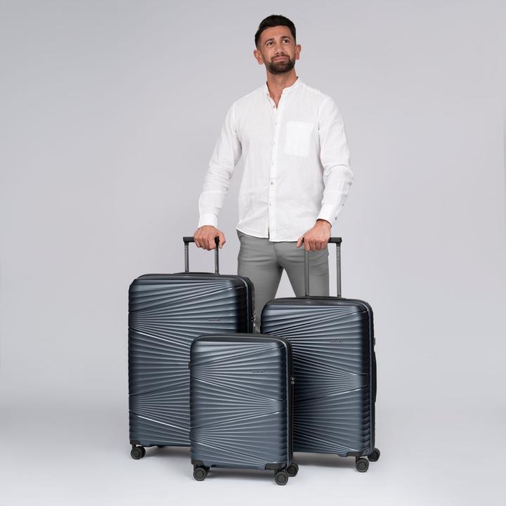 Produktbild Pactastic Collection 02 THE THREE SET 4 Rollen Kofferset 3-teilig (204 l)