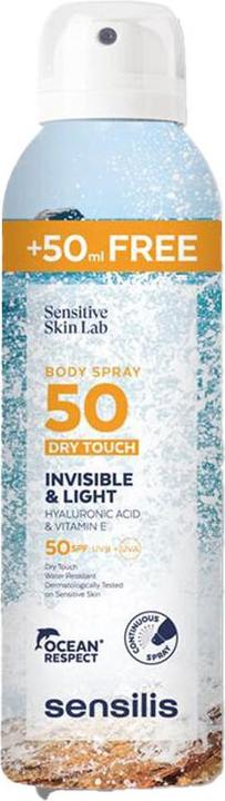 Produktbild Sensilis Dry Touch SPF50 (Sonnencreme, SPF 50, 250 ml)