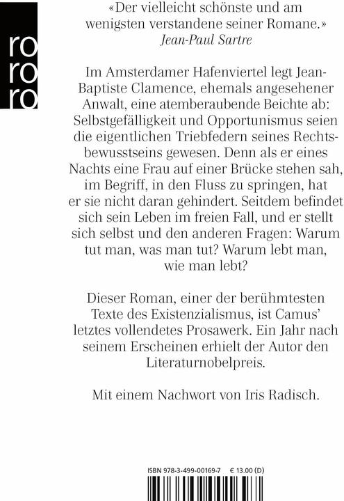 Image du produit Der Fall (Allemand, Albert Camus, 2024)