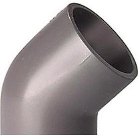 Georg Fischer, Tecnologia di connessione dei tubi, PVC angolo 45° 75mm - 721.150.112 +gf+