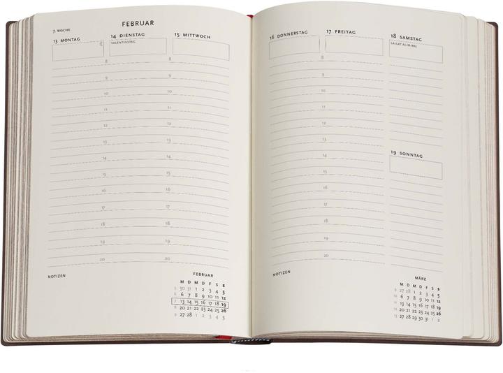 Produktbild Paperblanks PAPERBLAN Agenda Renoir Brief 2026 DD0606-1 1W/2S VER Midi HC DE 13x18cm (MIDI, 1 Woche / 2 Seiten)