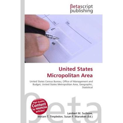 United States Micropolitan Area, Fachbücher