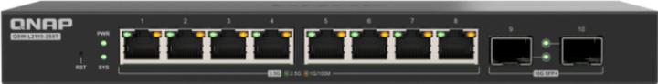 Produktbild QNAP switch QSW-L2110-2S8T (8x 2.5GbE port, 2x 10Gb SFP+ port, Lite Managed) (10 Ports)