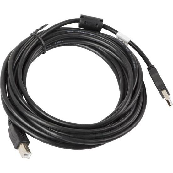 Thumbnail - Lanberg CA-USBA-11CC-0050-BK USB Kabel 5 m 2.0 USB B Schwarz (5 m, USB 2.0), USB Kabel