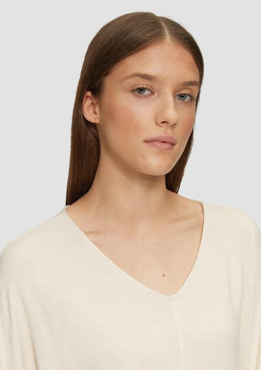 Immagine prodotto S.Oliver T-Shirt Meliertes Langarmshirt mit Fledermausärmeln (34)