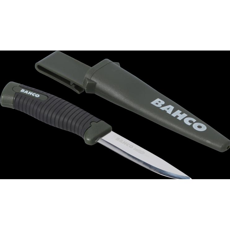 Thumbnail - Irimo, Mehrzweckmesser, Universalmesser mit grünem 2-Komponenten-Griff, Einzelhandelsverpackung (10.20 cm)