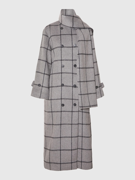 Produktbild Selected Femme Zweireihiger Wollgemisch Mantel (42)