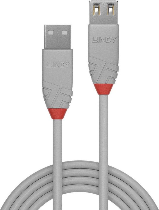 Actual product image Lindy Anthra Line (5 m, USB 2.0)