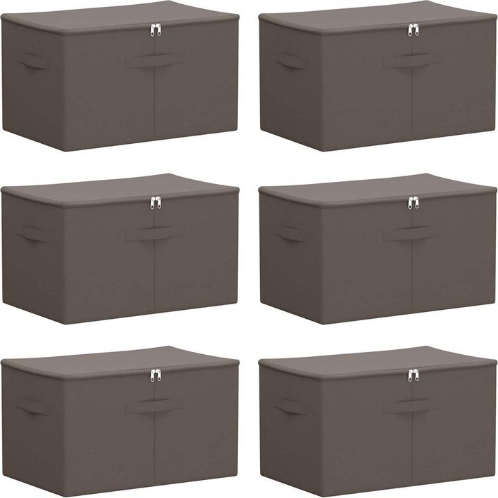 Actual product image vidaXL Aufbewahrungsbox (43 cm, 6x)