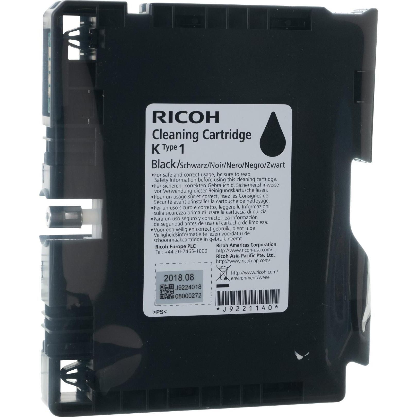 RICOH, Druckerpatrone, Reinigungskartusche (BK)