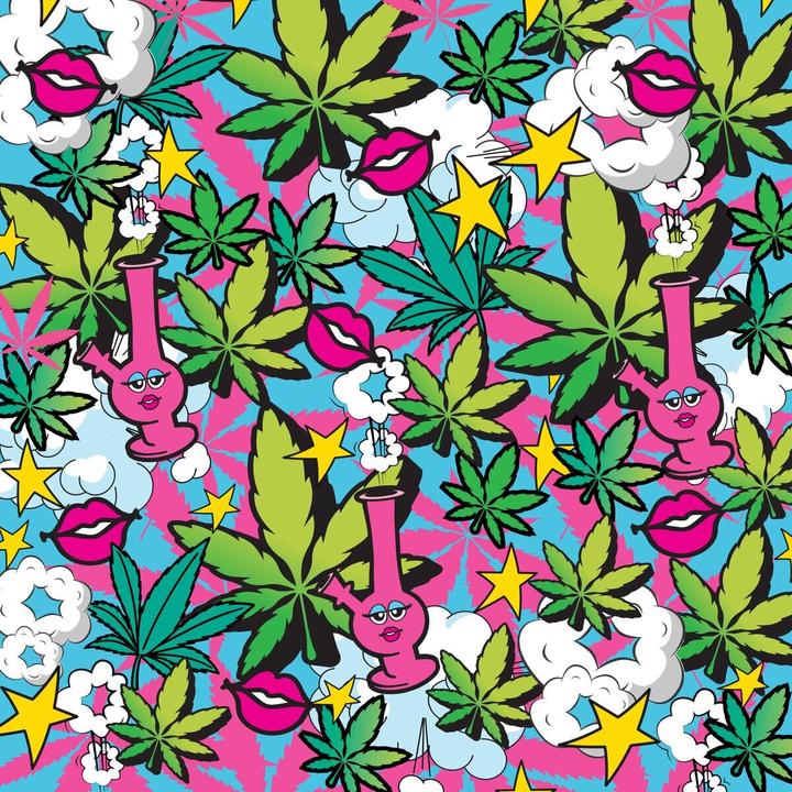 Produktbild Global Novelties LLC 76962: Prints Charming Buzzed Rechargeable Bullet Stoner Chick