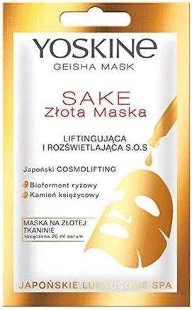 Produktbild Yoskine Sake Gold Lifting & Illuminating Mask S.O.S R (20 ml)
