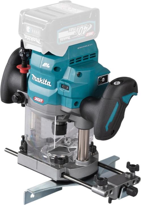 Productafbeelding Makita RP 001 GZ Bovenfrees 40 V max. 12 mm Brushless Solo - zonder accu, zonder oplader