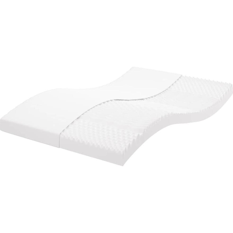VidaXL, Matratze, Schaumstoffmatratze 140 x 210 cm 7-Zonen Härtegrad 20 ILD (140 x 210 cm, Schaumstoffkern)