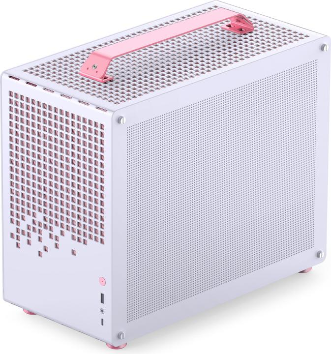 Image du produit Jonsplus MATX Handle Case Z20 - Blanc-Rose (mATX, Mini-ITX)