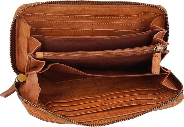 Actual product image Camel Active Wallet with hand-woven leather details