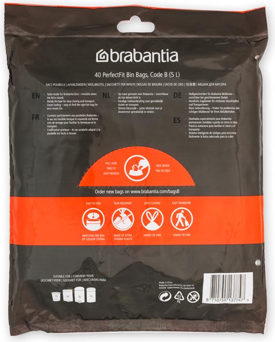 Produktbild Brabantia PerfectFit Bags (40 x, 7 l)