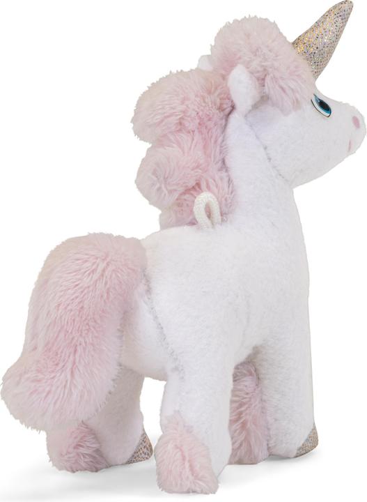 Actual product image Trudi Sweet Collection mini plush unicorn white approx. 10 cm, size XXS, soft toy with soft material
