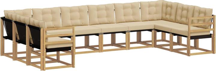 Beige, Braun, Weiss