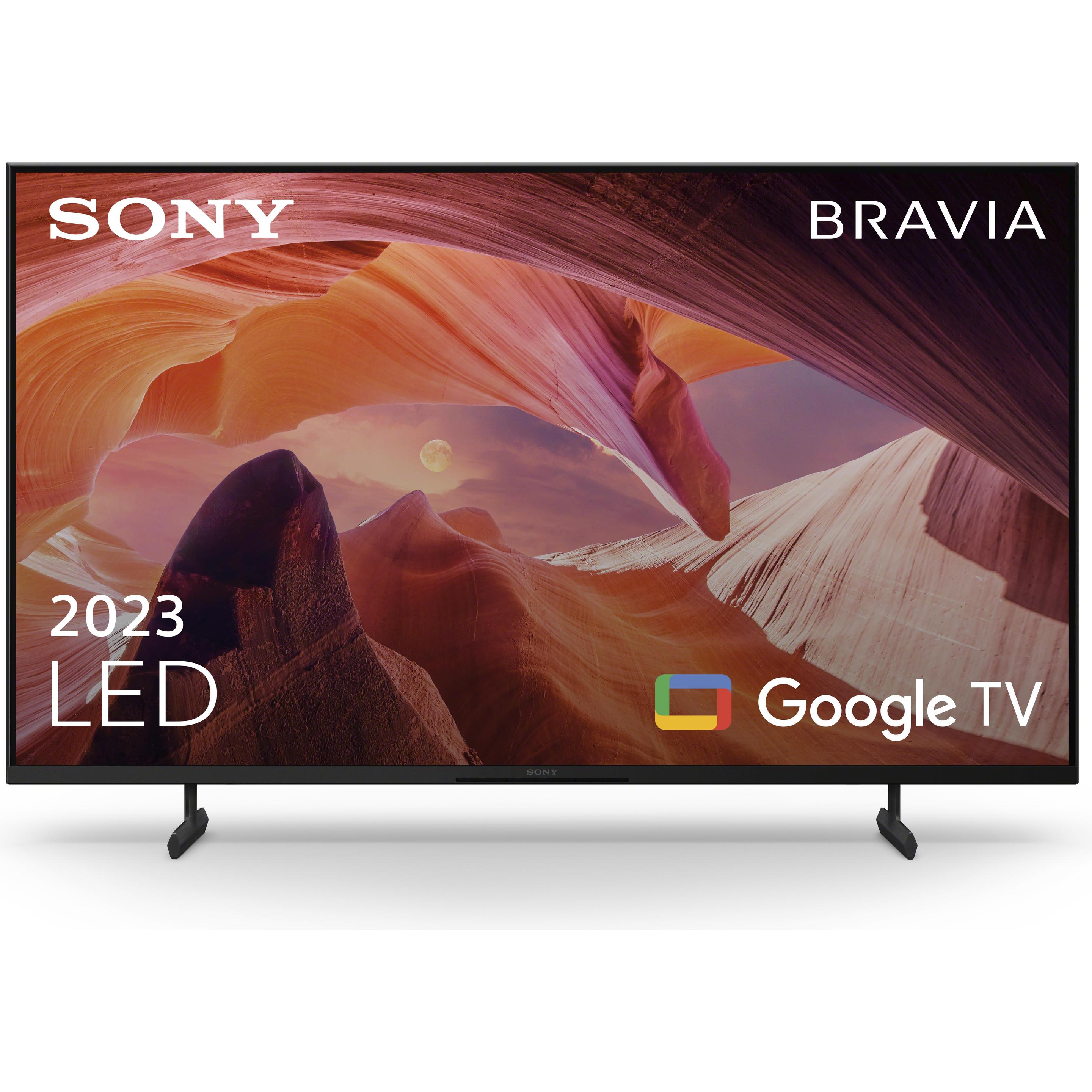 Sony KD-50X80L (50", X80L, LED, 4K, 2023), TV, Schwarz