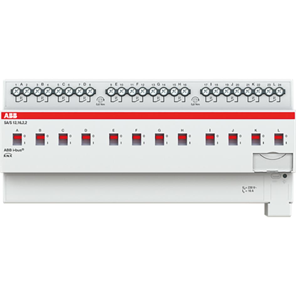 ABB, Aktor, Schaltaktor 12fach, 16A, REG SA/S12.16.2.2 (Schaltaktor)