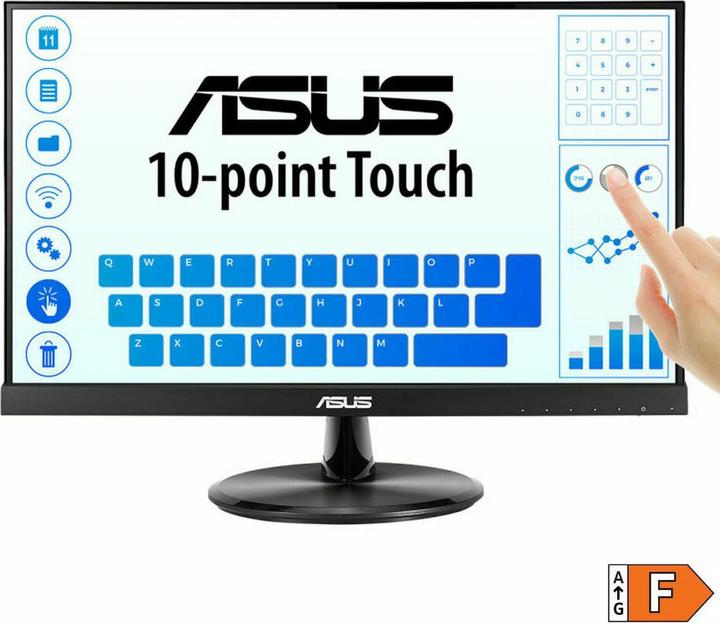 Actual product image ASUS Touch LCD VT229H 21.5", touchscreen, IPS, FHD, 1920 x 1080 pixels, 5 ms, 250 cd (1920 x 1080 pixels, 21.50")