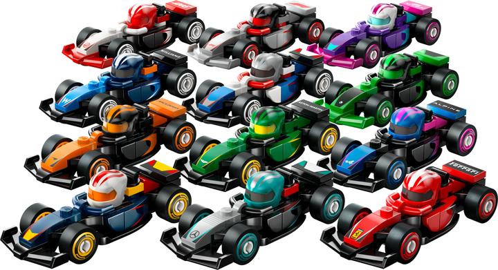 Image du produit LEGO Voitures de course F1 à collectionner (Assortiment) (71049, LEGO Minifigures)