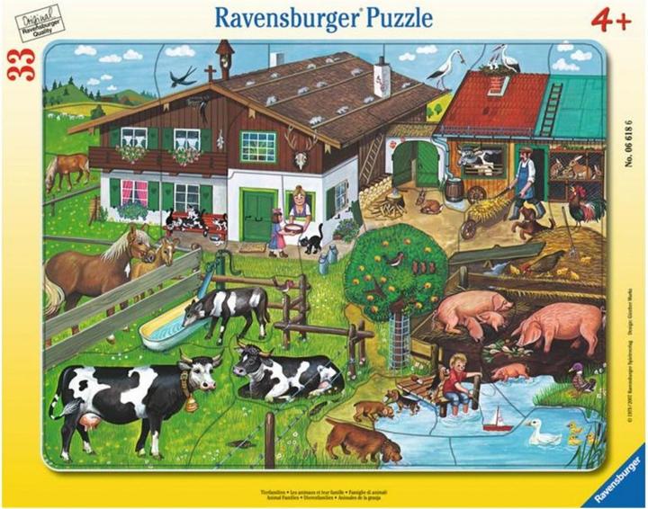Produktbild Ravensburger Tierfamilien (33 Teile)