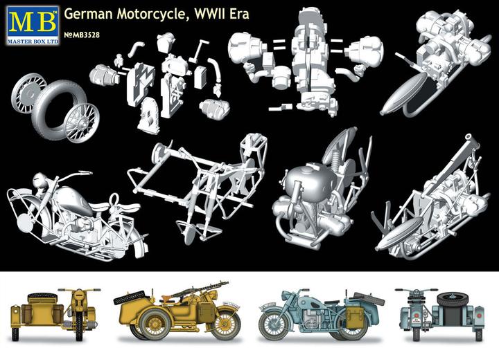 Immagine prodotto Master Box BMW R75 Sidecar