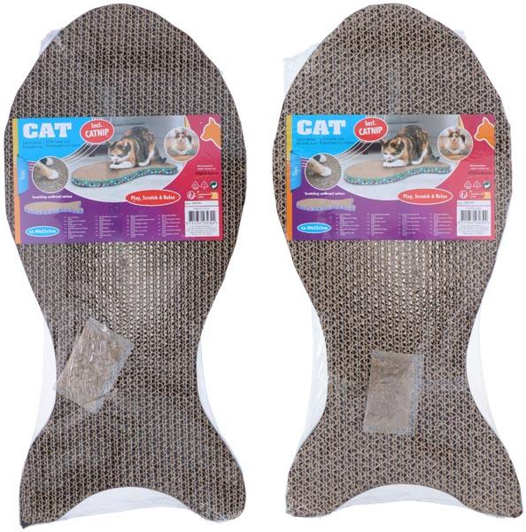 Produktbild Pet Toys Cat Scratch Board Fish 2as