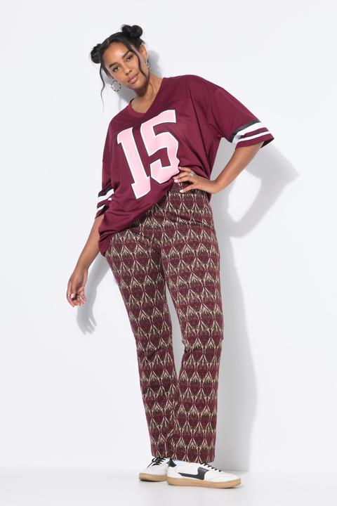 Actual product image Studio Untold Schlaghose, Flared Legs, Jacquardmuster, Glitzer (48)