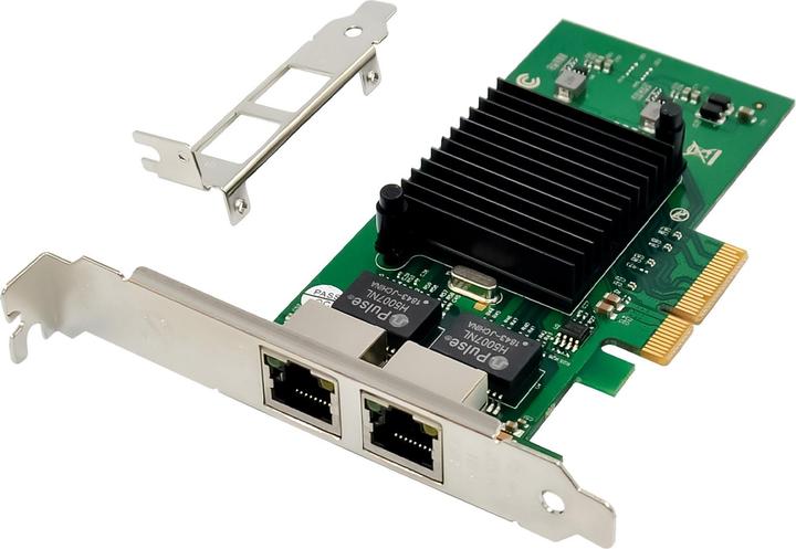 InLine Dual-Gigabit Netzwerkkarte (Ethernet, Mini PCI Express, PCIe)