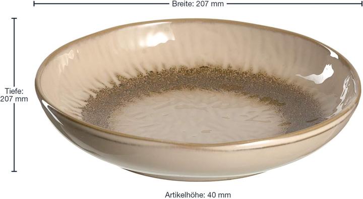 Produktbild Leonardo Teller Matera 21 cm Sand (6x, 21 cm)