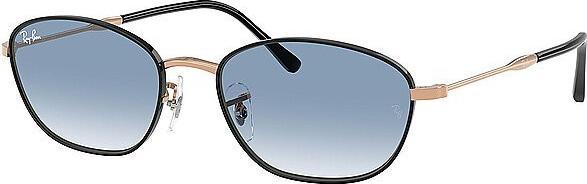 Actual product image Ray Ban Metal Frame Sunglasses Blue Gradient Lenses