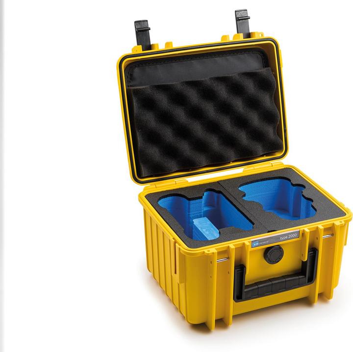 Immagine prodotto B&W International Elicottero Case Tipo 2000 Y con DJI Mini 2 Inlay (DJI Mini 2)