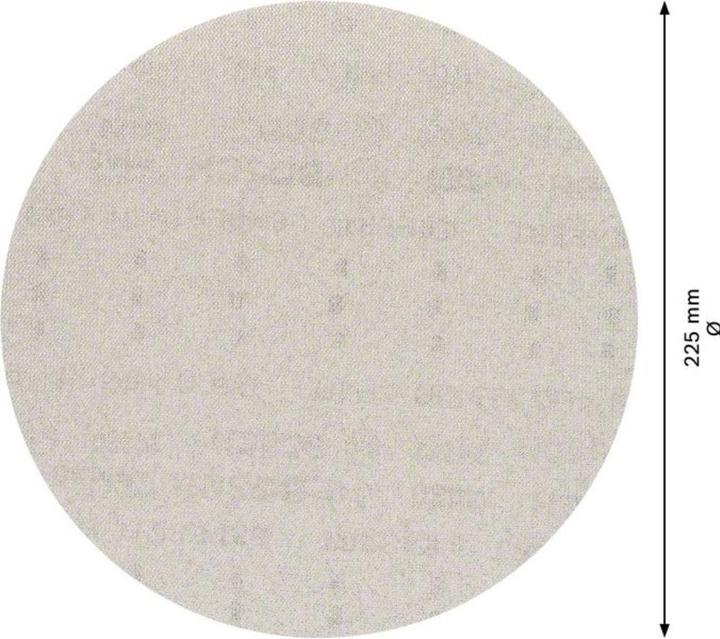Actual product image Bosch Professional Zubehör Expert M480 Sanding net for drywall sander, 225 mm, G 80, 25 pcs. (80)