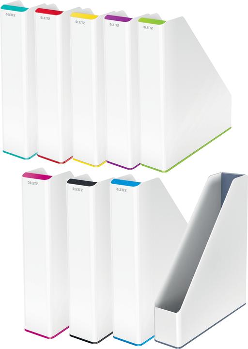 Image du produit Leitz Porte-revues WOW A4 blanc/rouge (A4)