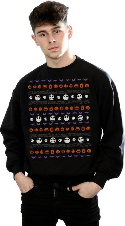 Produktbild Disney Nightmare Before Christmas Halloween Icons Sweatshirt (3XL)