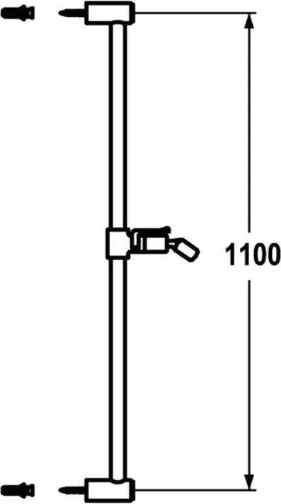 Actual product image KWC Shower sliding bar
