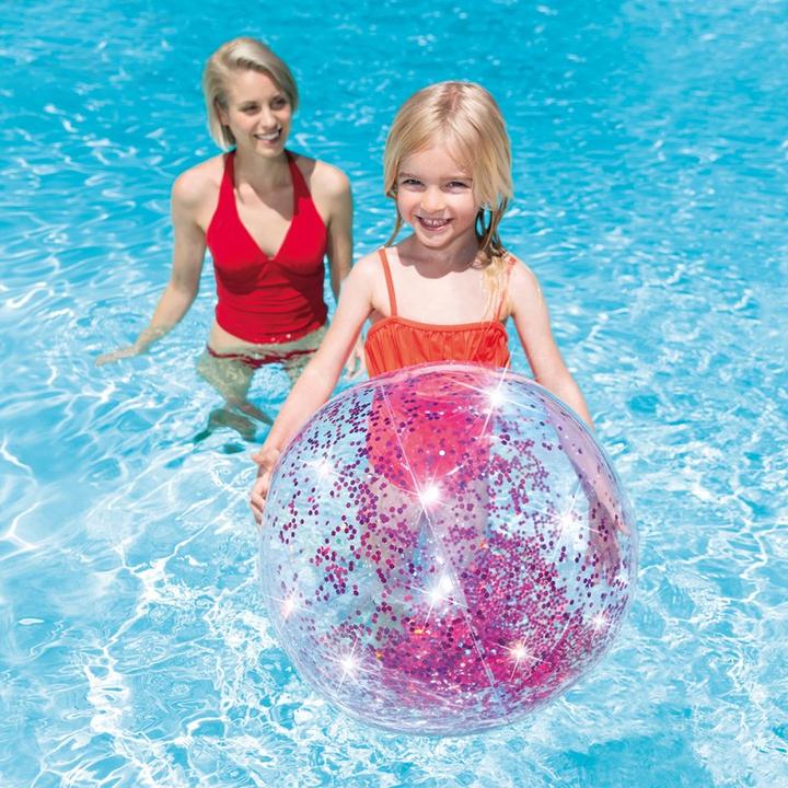 Actual product image Intex Glitter Beach Balls